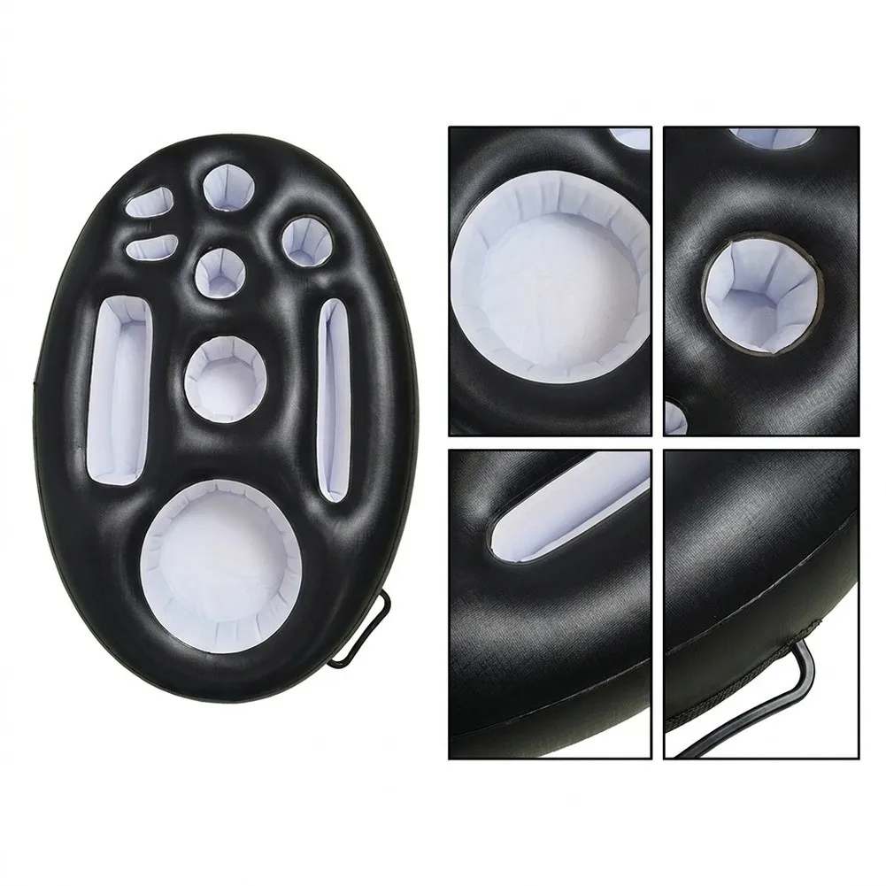 Inflatable Drink Holder & Food Tray: Good For Parties And Poolside Fun Water Food Beverage Holder Swimming Accessory