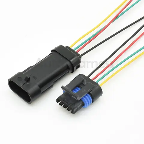 1 Pc 4 Hole Auto Intake Pressure Sensor Electric Wiring Socket 12162190 12162188 Car Idle Speed Motor Plug For Buick
