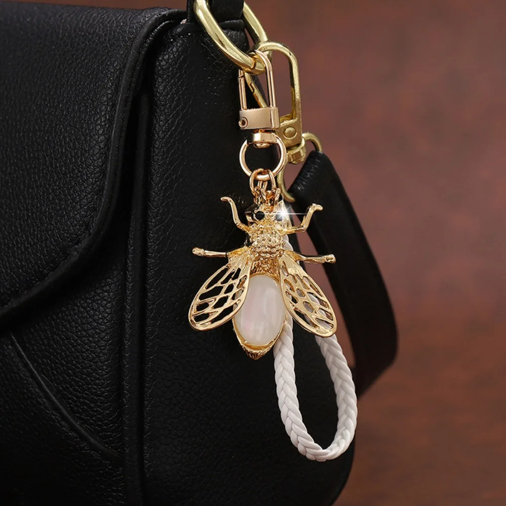 Little Bee Bag Charms Keychain, Purse Charm for Handbags, Backpacks, Cute Purse Handbag Accessories