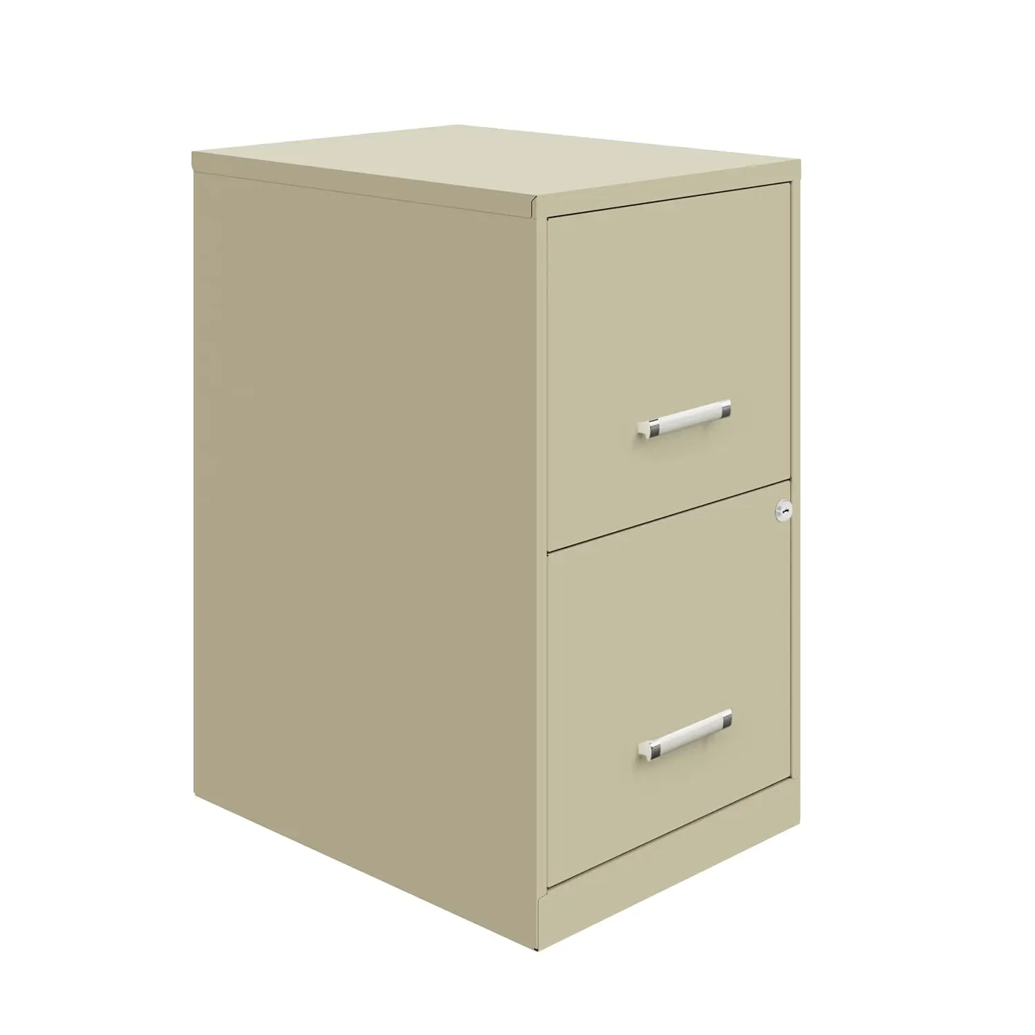 2-Drawer Vertical File Cabinet, Deep Storage for Home & Office, 18