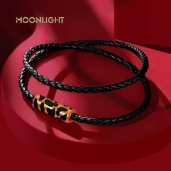 Classics Leopard Bracelets Double Layer Bracelets for Women Stainless Steel Leather Bracelet Female Fashion Jewelry Couple Gift