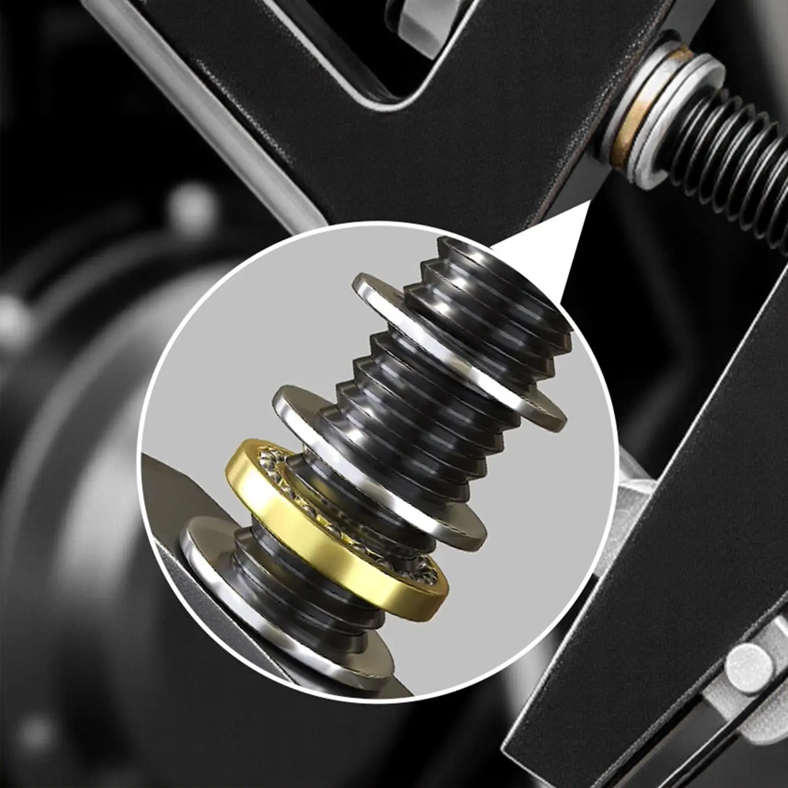 

Motor Pulley Puller Adjustable Alloy Bearing Puller Set Remover Tool for Motorcycle Steering Bearing Fix
