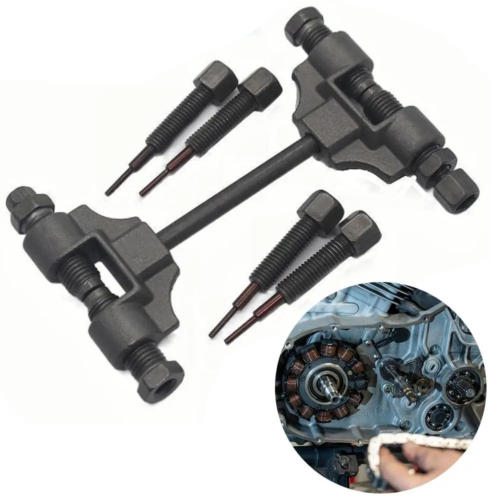Carbon Steel Motorbike Timing Chain Disassembler Mini Pocket Size Small Chain Repair Chain Breaker Tool Timing Chain Service