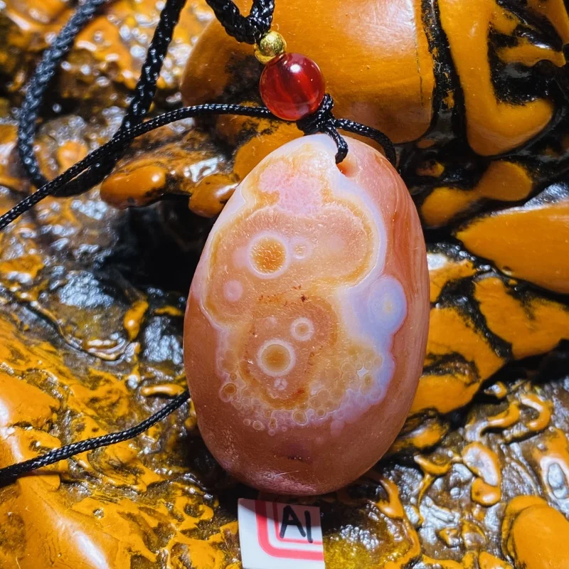 

Natural Gobi agate Energy pendant necklace crystal stones Reiki Healing witchcraft supplies Christmas tree home decorations