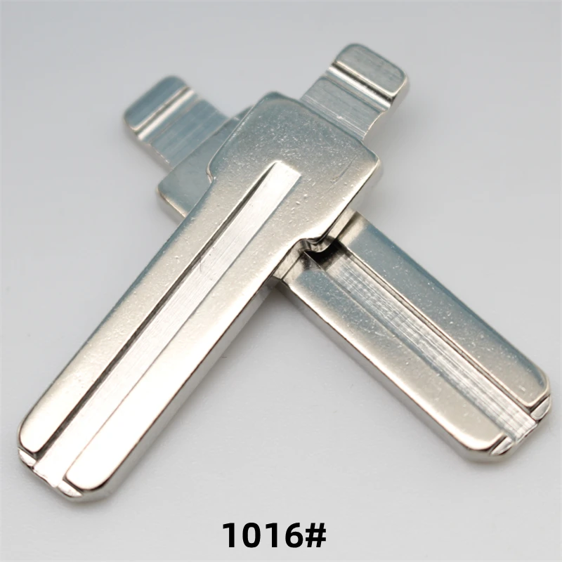 10Pcs 1016# Metal Blank Uncut Remote Key Blade For Bmw For Keydiy KD Xhorse VVDI JMD