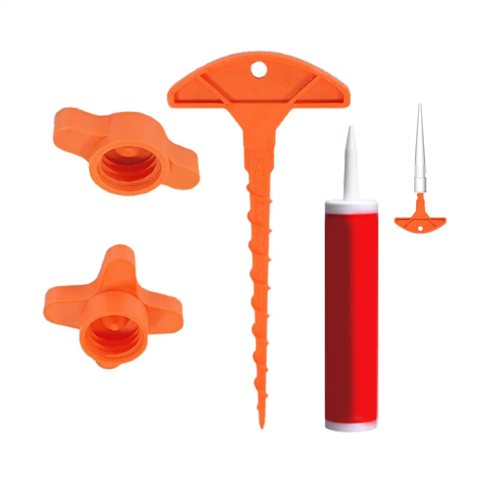 

Silicone Caps and Seals Gun Nozzle Removal Tool Nozzle Dredge Silicone Seals Caps Used for Open Core Tube Prevent Rapid Drying