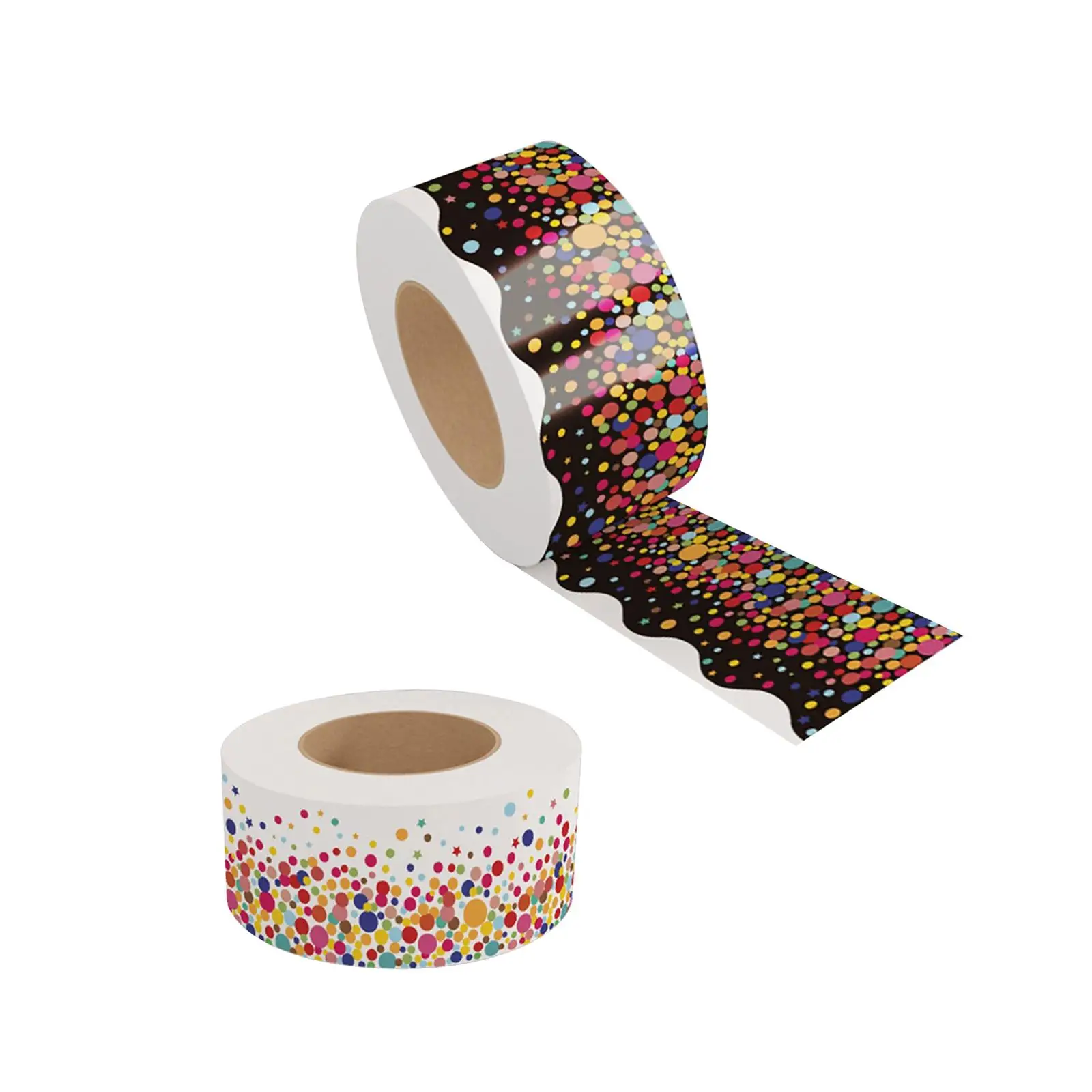 

Декор бордюры для доски объявлений, 65 футов, свернутая звезда, художественная свернутая рамка для окон, дверей, класса, домашние шкафчики