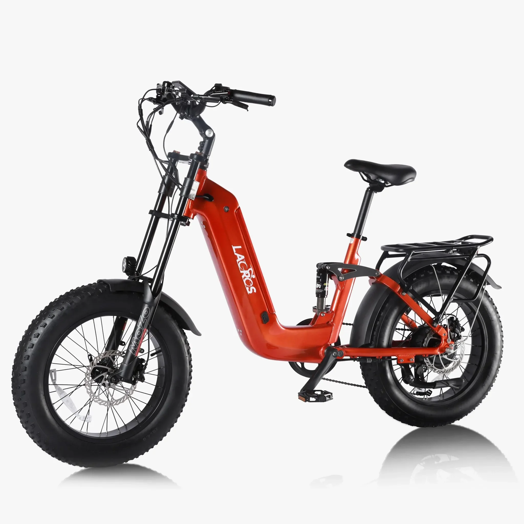 

Lacros Cyclone Adult E-bike 750W Motor City ebike 48V20Ah Battery Electric Bike 20 Inch Fat Tire E-Mountain bike