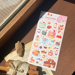 Koreański Import oryginalnych słodyczy BONITO czas naklejki papierowe Scrapbooking Diy dziennik papeteria naklejki prezent śliczne naklejki