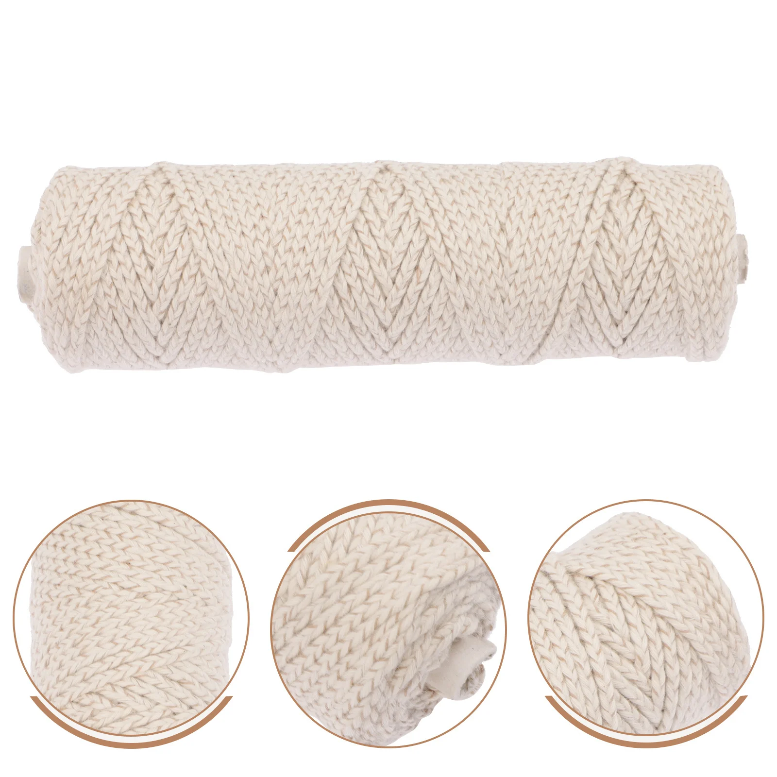 

1 Roll 85M Cotton Wicks For Making Diy Braided Wick Supplies Long Wax Cord Suitable For Soy Paraffin Beeswax