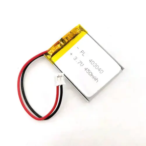 1 szt. 3.7 V 450 mAh 403040 akumulator litowo-polimerowo-jonowy GPS kamerka do laptopa Power Bank zabawki elektryczne zasilanie mobilne MP3 MP4