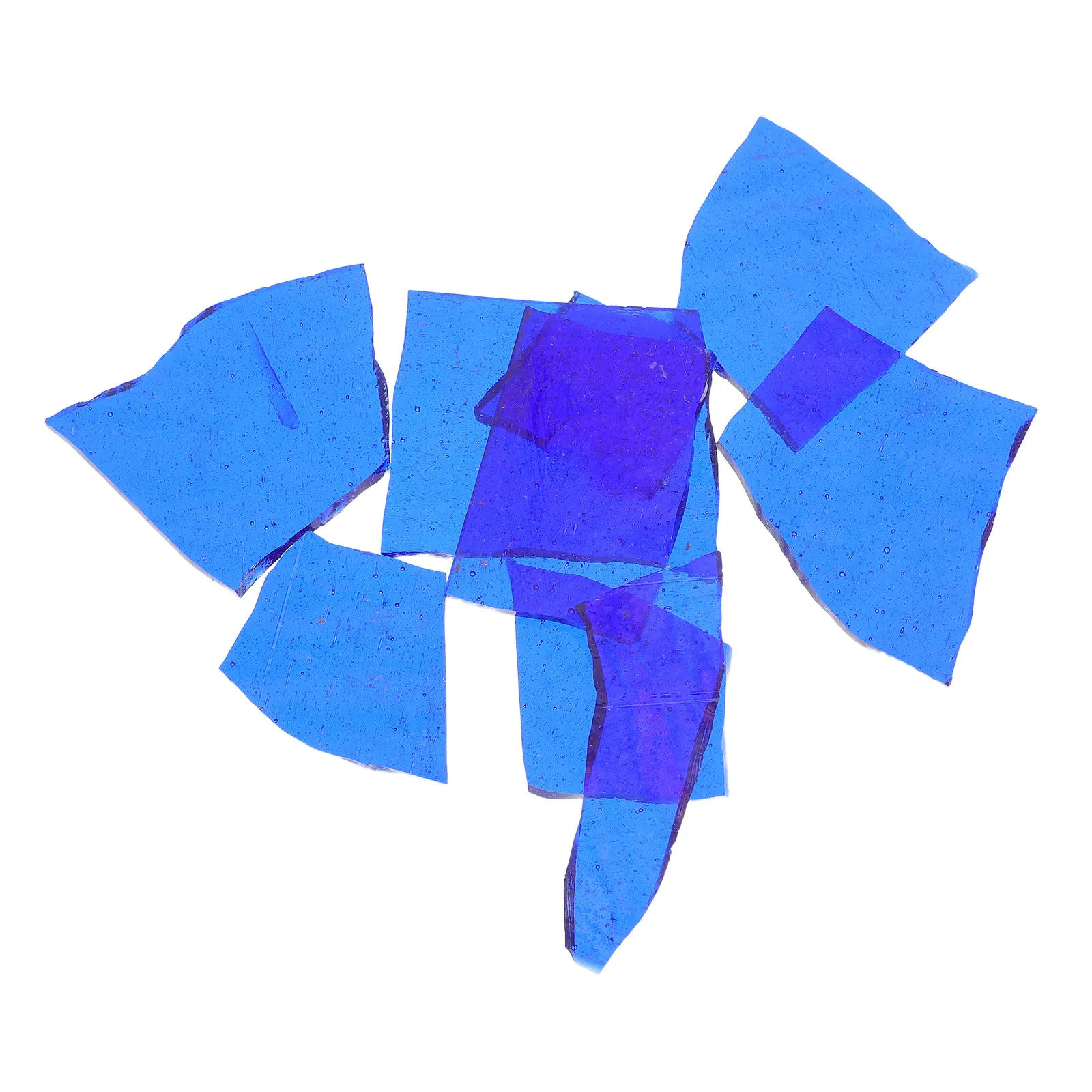 Colored Glass Slices Confetti Jewelry Making Fused Accessories DIY Fusing Fusible Supplies Art Kits For Beginners Craft Projects