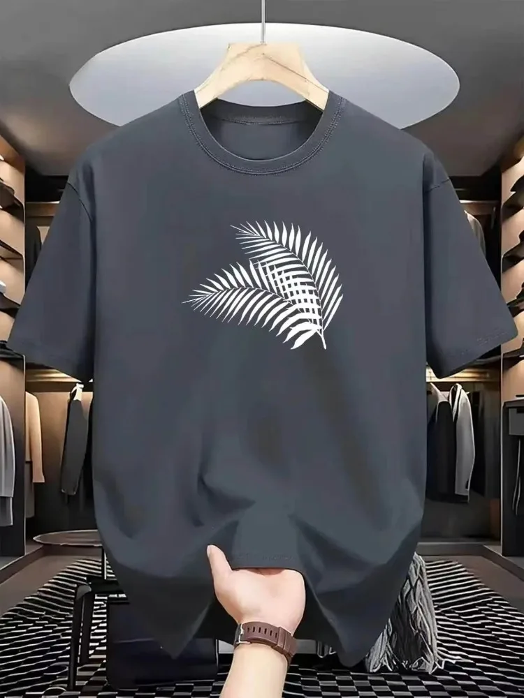 2026 New Luxury Summer Fashion T-shirt Flat Print Plus Round Neck Quick Drying Sports Short Sleeved Top for Men and Women Tops