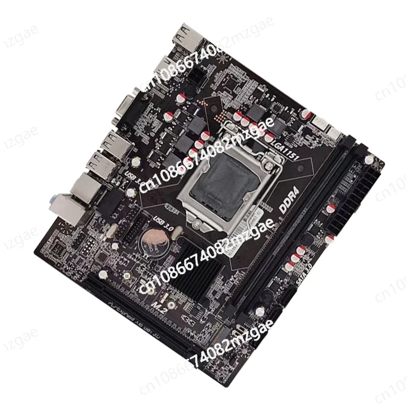 New H110 DDR4 H310 1151 Computer Motherboard M 2 Gigabit LAN Supports 6 7 8 9 Generation CPU