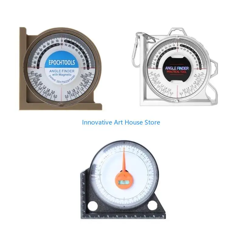 E1PC Portable Slope Protractor Inclinometer for Construction Carpenter