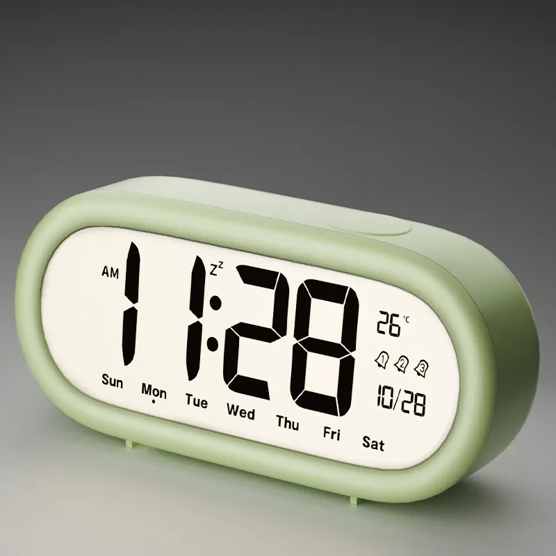 1PC Alarm Clock for Students Large Screen Clear Numbers New Smart Electronic Clock Desktop Children's Home Products