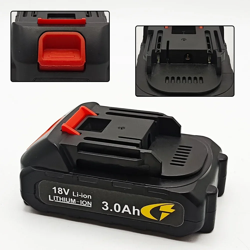 Литий-ионный аккумулятор 18 В 3 Ач/6 Ач/10 Ач, запасной аккумулятор для автомойки, замена водяного пистолета высокого давления для автомойки