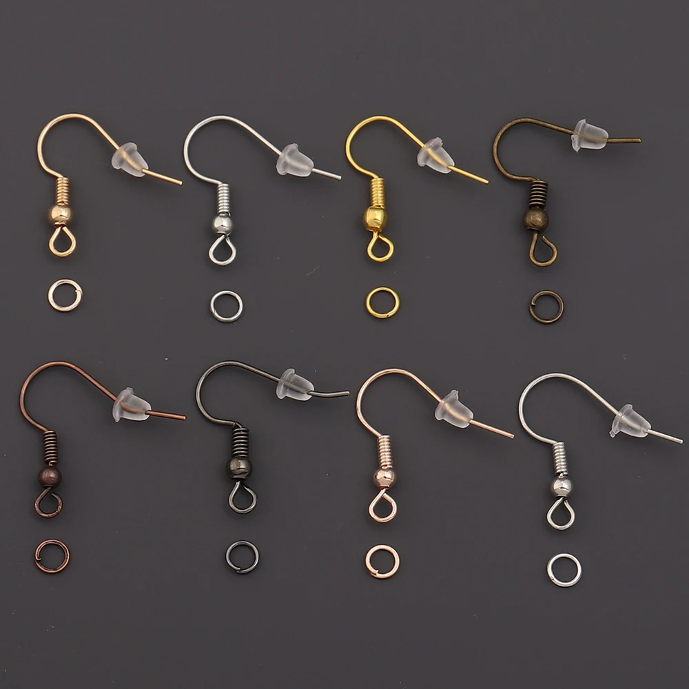 300pcs/set Metal Earring Hook  - Jump Ring Assorted recension och pris