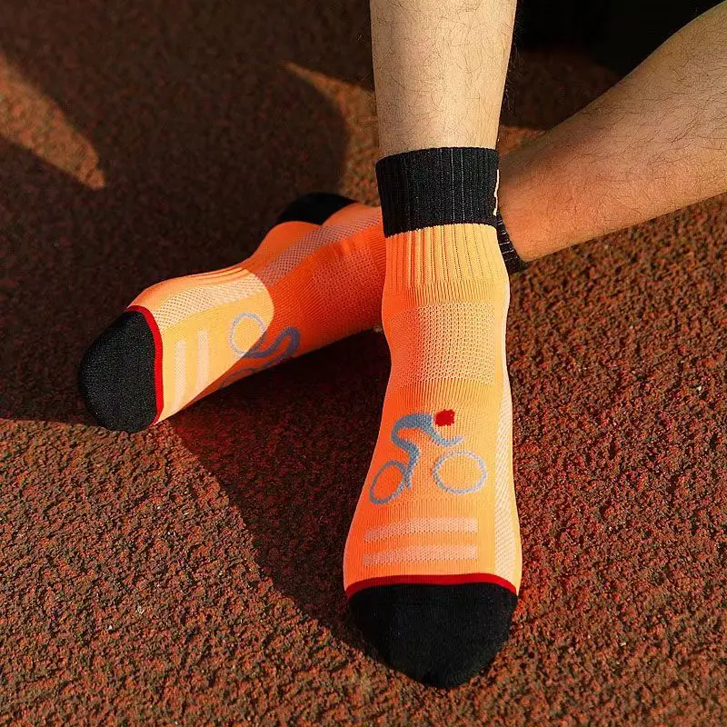 Professional Marathon Running Socks For Men And Women Sports Fitness Thick Slow Epicenter Cylinder Sports Socks Hiking Sokken