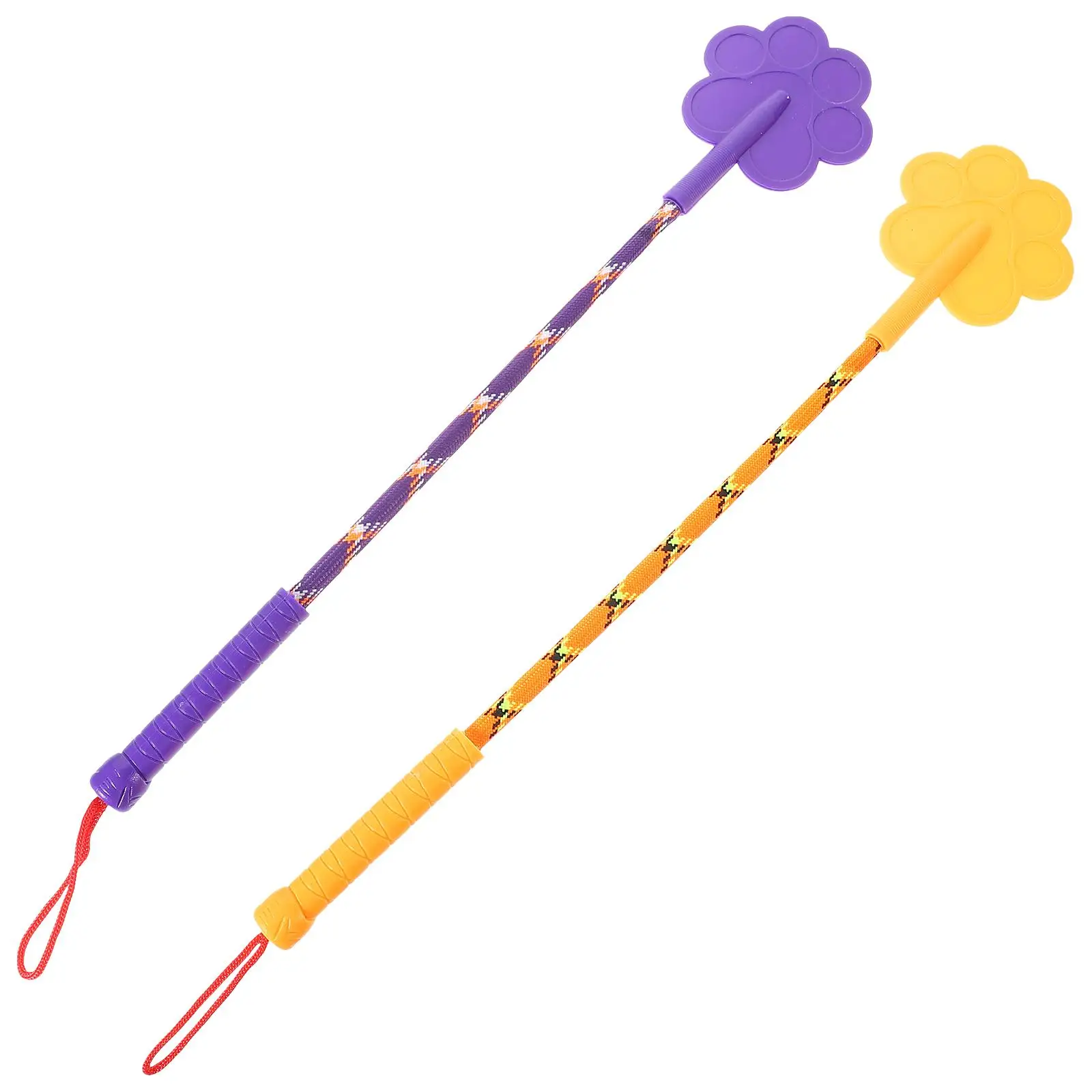 

2 шт. прочный резиновый инструмент для дрессировки собак в форме лапы, подарок, без повреждений, кнут для дрессировки собак для щенков собак (маленький размер)