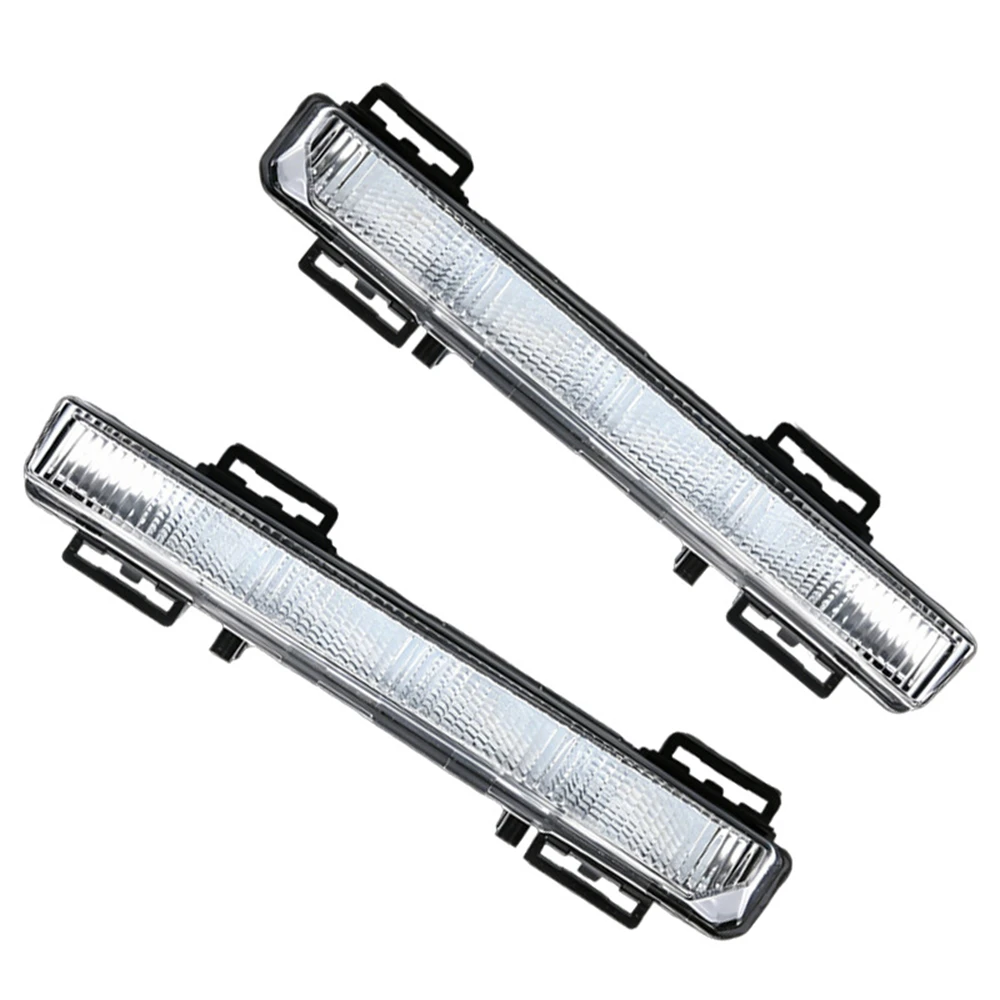 For Mercedes Benz C-Class W204 C63 AMG Front Bumper Daytime Running Light Anti-Fog Lamp Pair OEM#2049064802 view 2