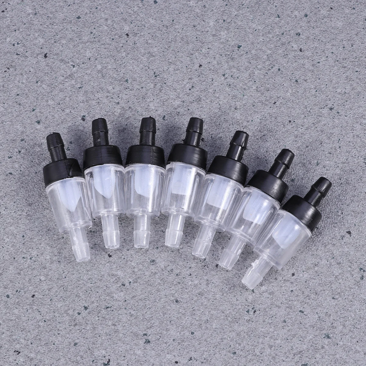 

20Pcs Durable Aquarium Air Pump Check Valve Plastic One Way Non Return Fish Tank Check Valve for Back Siphoning