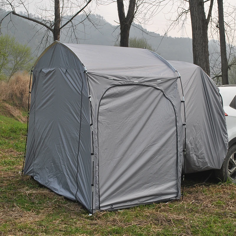 Imagem -06 - Hatchback Tendas Suv Versátil e Espaçoso Tent Traseira Van Tent Pu4000 Waterproof Veículo Tent Vem com Uma Tenda Inferior