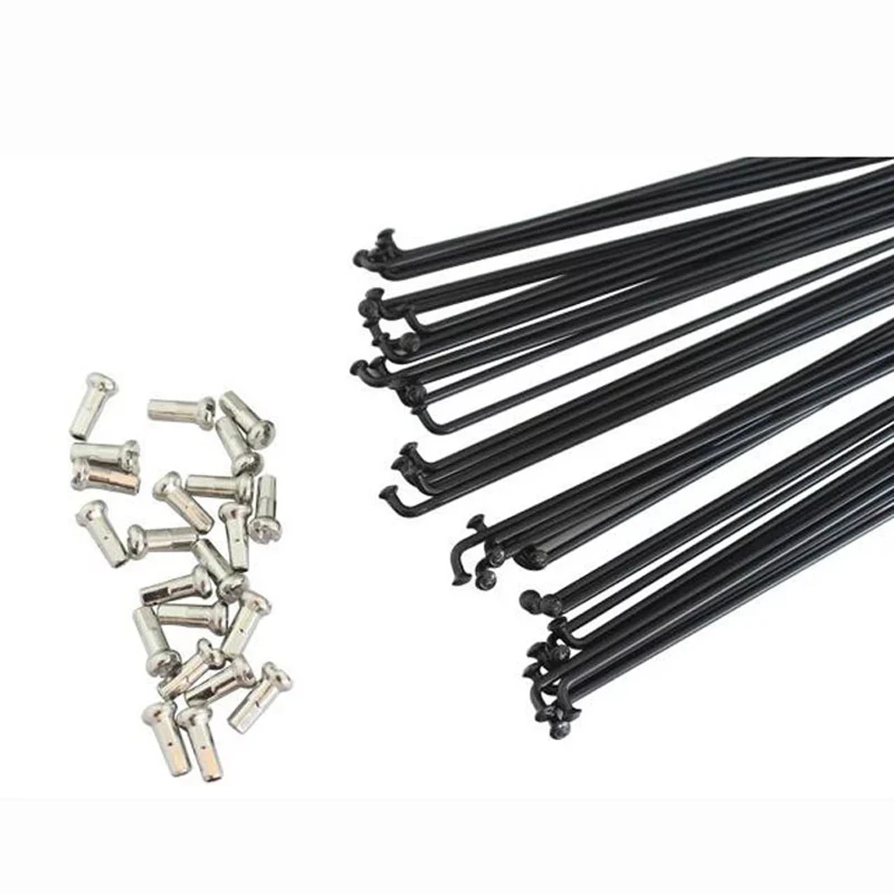 

Flexible High Strength 27.5inch Mountain Bike 170mm-290mm 26inch Spokes Nipples Stainless Steel Bicycle Spokes Cycle Spokes