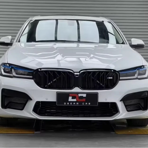 ل 5 سلسلة F10 2010-2017 طقم هيكل السيارة أجزاء الأداء تحديث سباق M5 G30 نمط المصد الأمامي المصد الخلفي الجانب تنورة-جديد