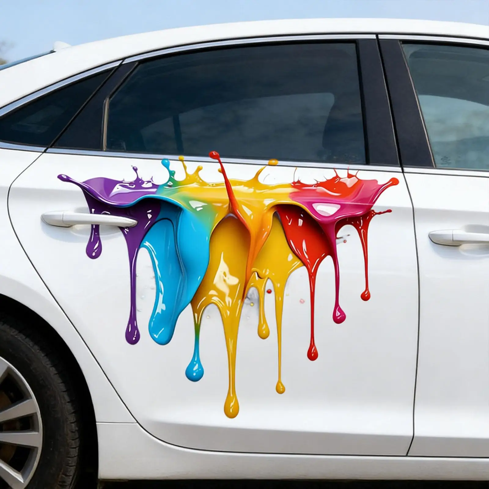 Car Body Side Stickers RV Sticker Universal Easy to Use Easy Installation Anti