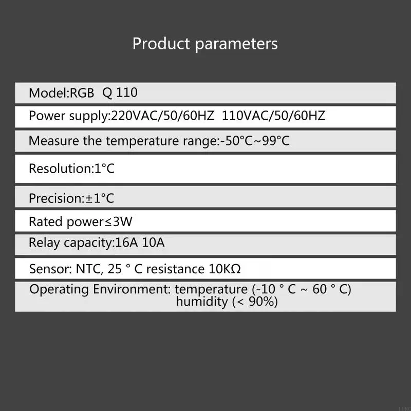 Bộ điều khiển nhiệt độ kỹ thuật số L8RC Bộ điều khiển nhiệt độ kỹ thuật số 220V