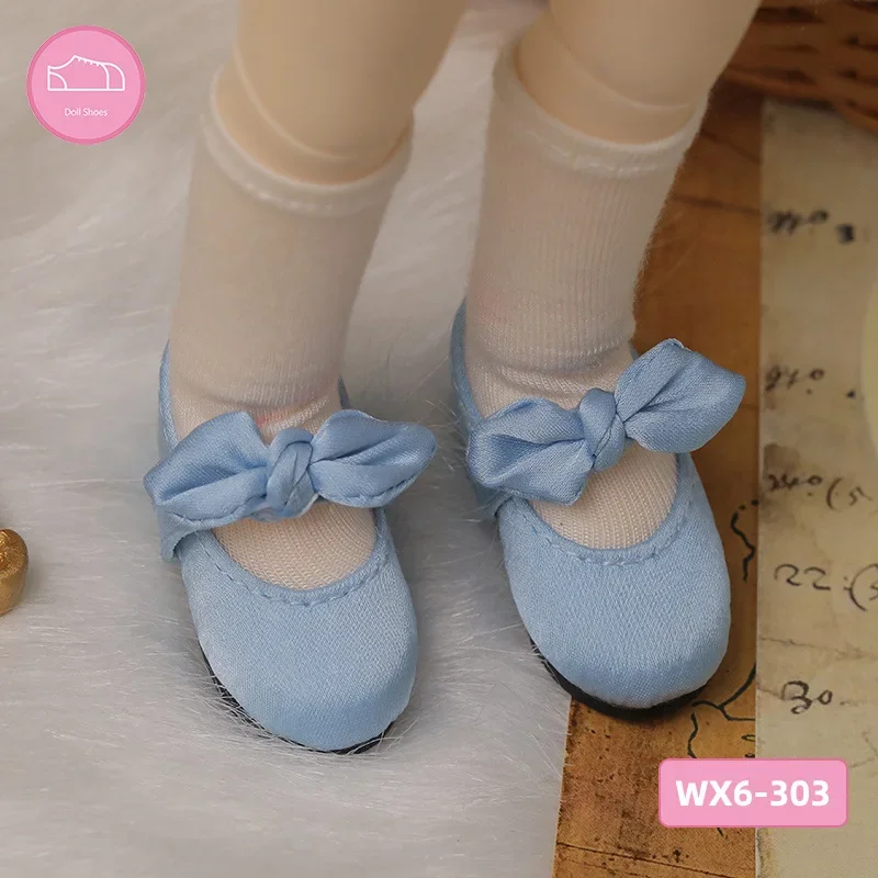 30cm Doll Shoes 1/6 BJD Doll Shoes Bow Princess Shoes (external Length 5.3x2.1cm) Doll Accessories Kids Girls Toy Gift