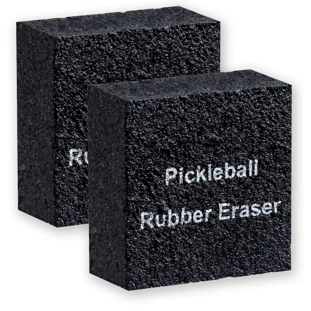 Rubber Pickleball Paddle Eraser Quick Effective Effortless Residue Removal Paddle Dust Remover Ball Residue Remover