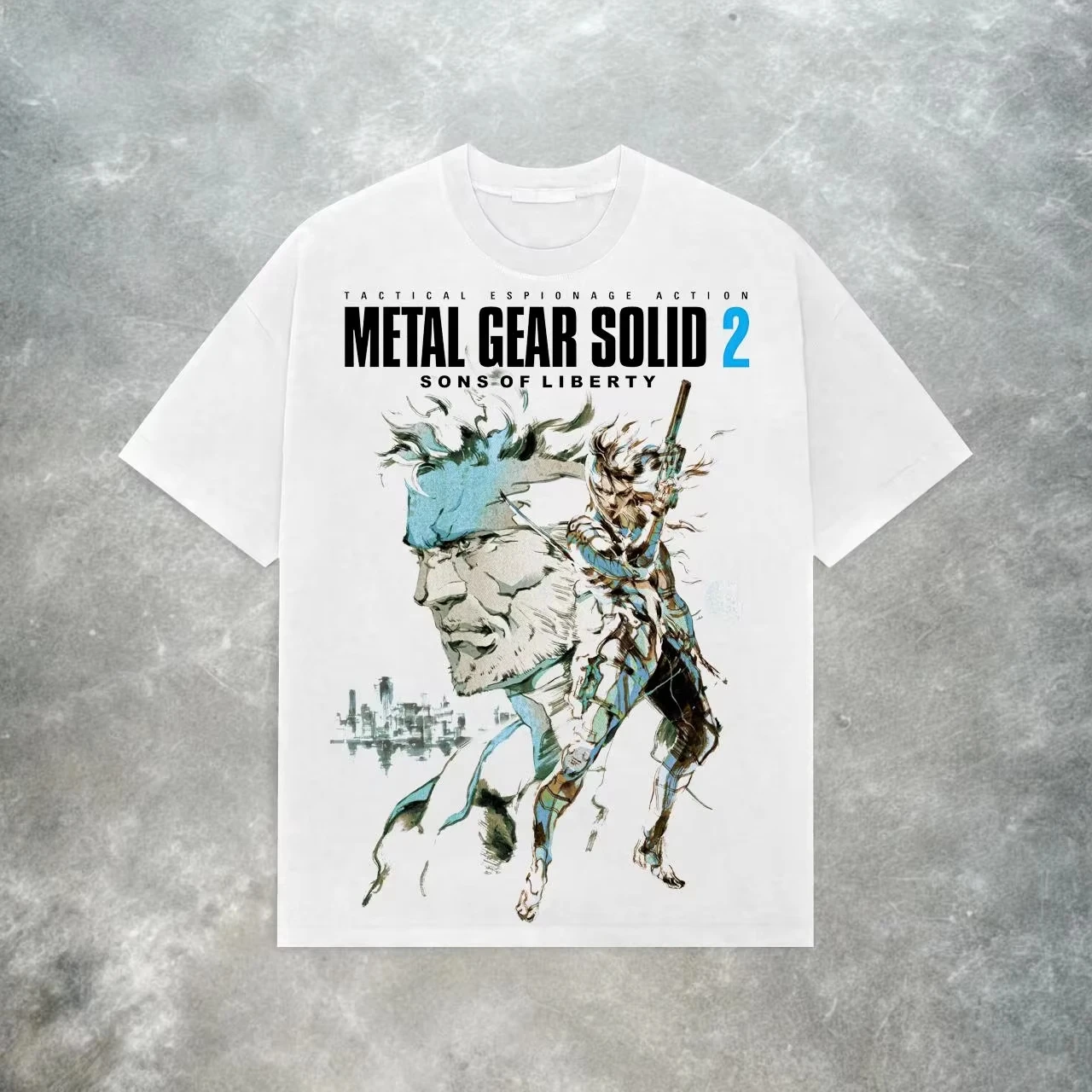 New Design Retro Tactical Spy Soldier Graphic T Shirt Men Women Vintage Game Character Loose Streetwear Short Sleeve Tops