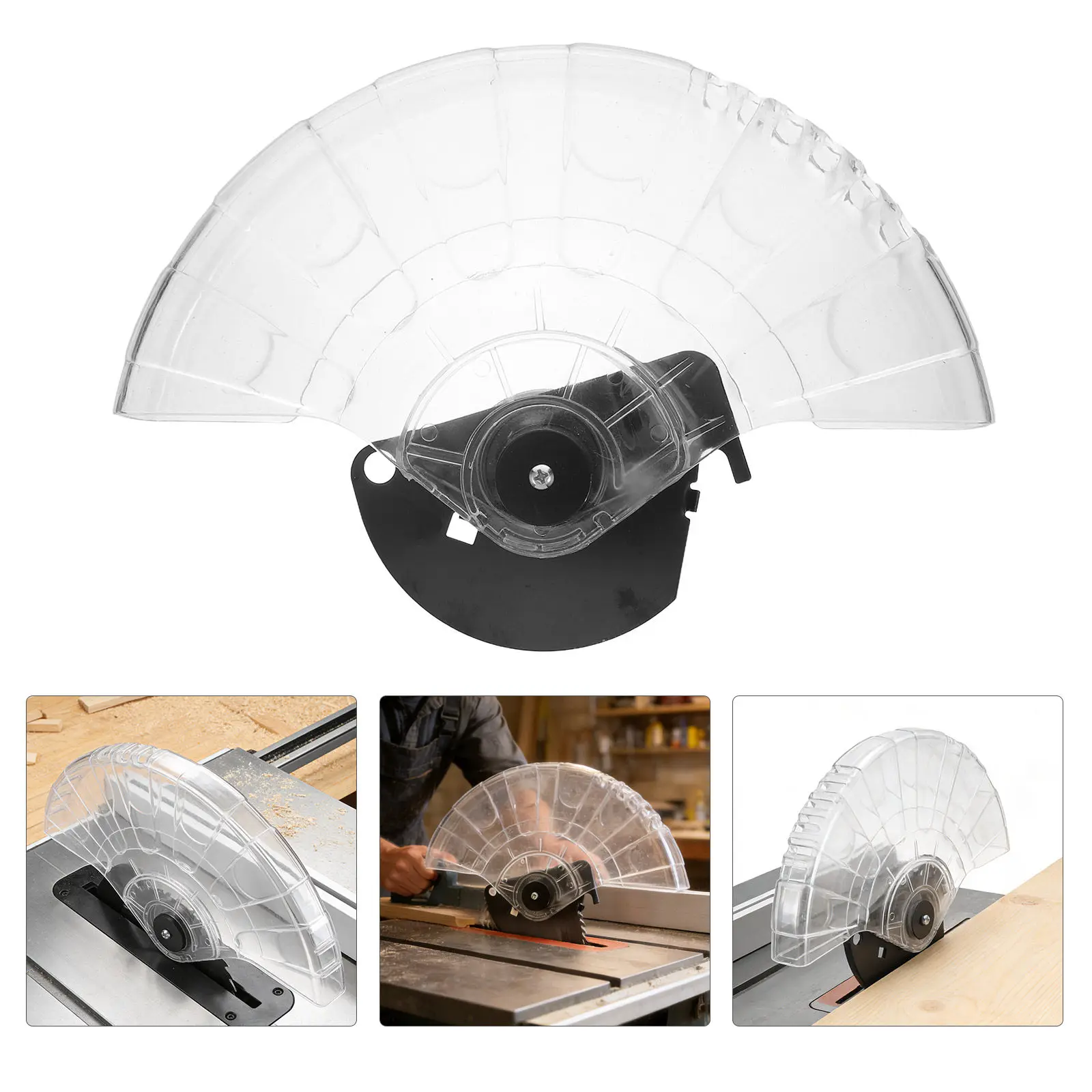 

Clear Replacement Saw Blade Guard Ls1040 Electric Protective Shell Precision Cutting Machine Parts Woodworking Safety Saw