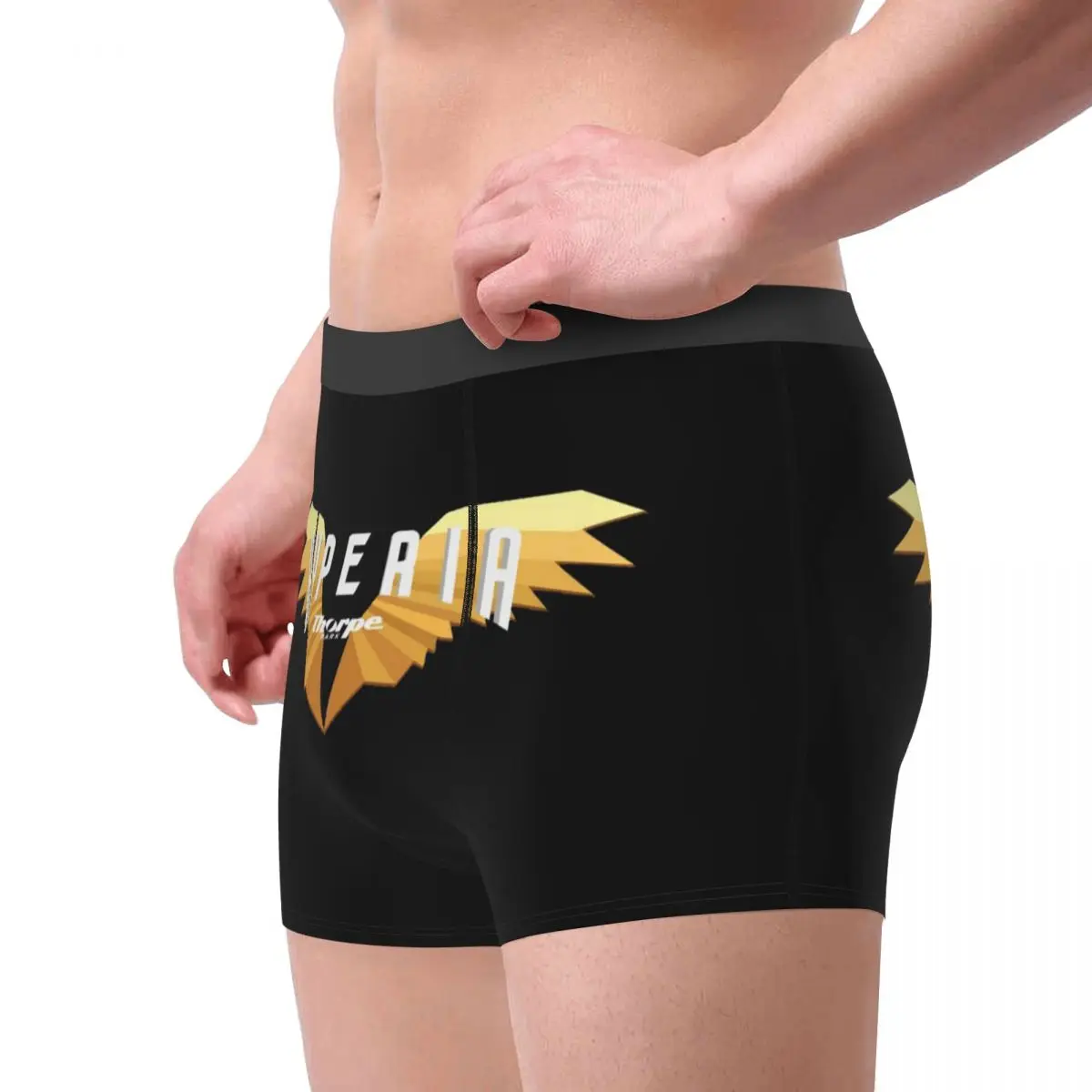 복서 팬티 반바지 하이페리아 토프 파크 로고 팬티 남성용 소프트 속옷 옴므 남자 남자친구 선물