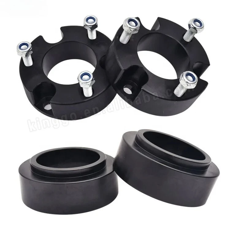 Front Rear 2 Inch Aluminum Coil Strut Spring Shock Absorber Leveling Lift Spacer For Fortuner