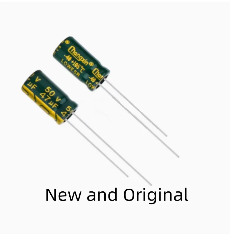 

47UF50V 6X12 high-frequency, low resistance, long-life aluminum electrolytic capacitor