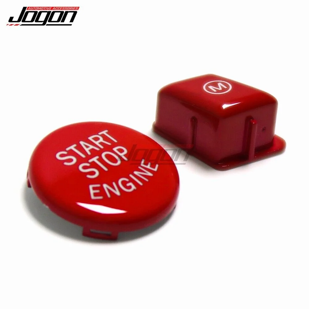 For BMW E90 E91 E92 E93 E87 E60 E83 E84 M1 M3 Car Interior Accessories Steering Wheel M Switch Cover Start Stop Button