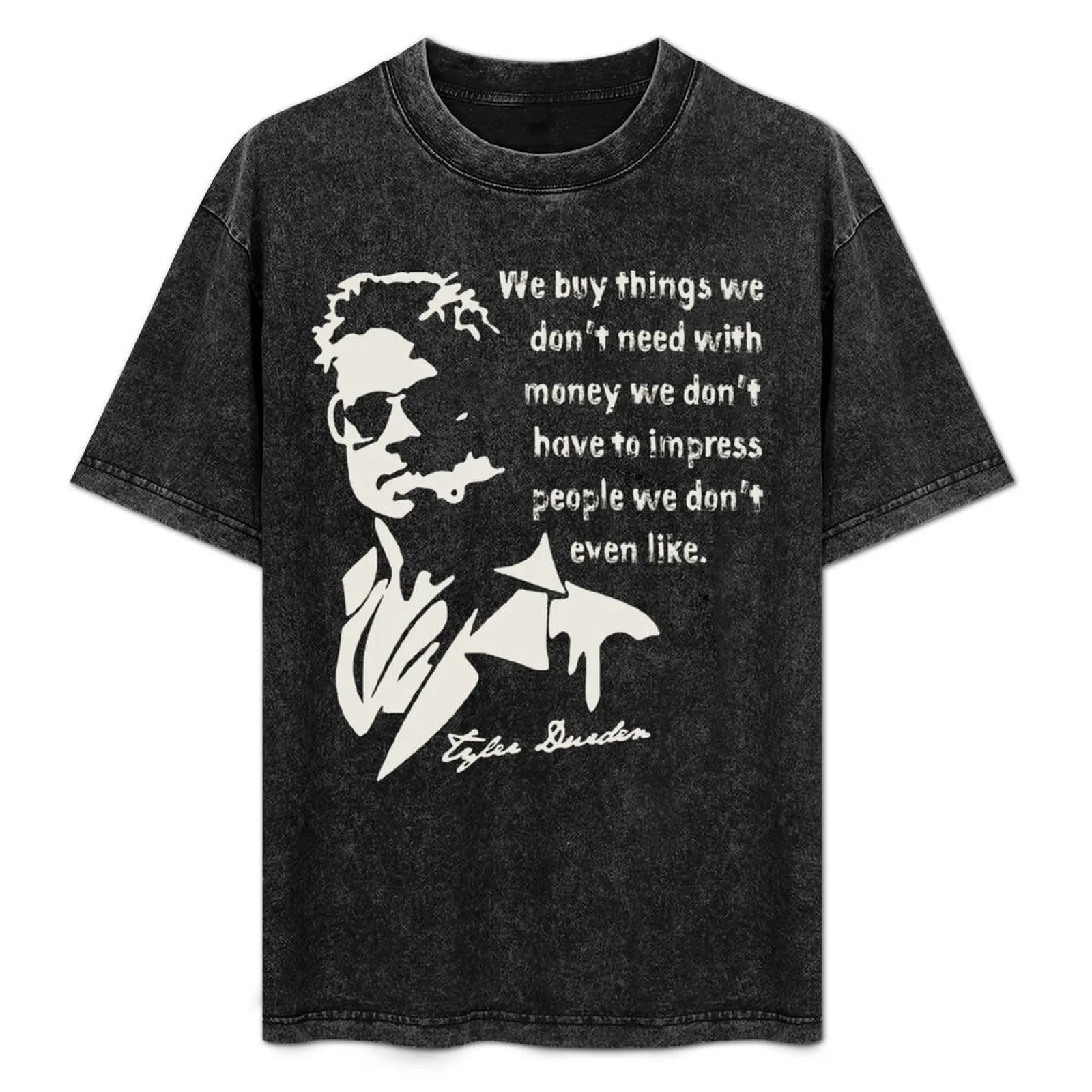 

Tyler Durden Quote T-Shirt Plus Size Comfort Fit Tee