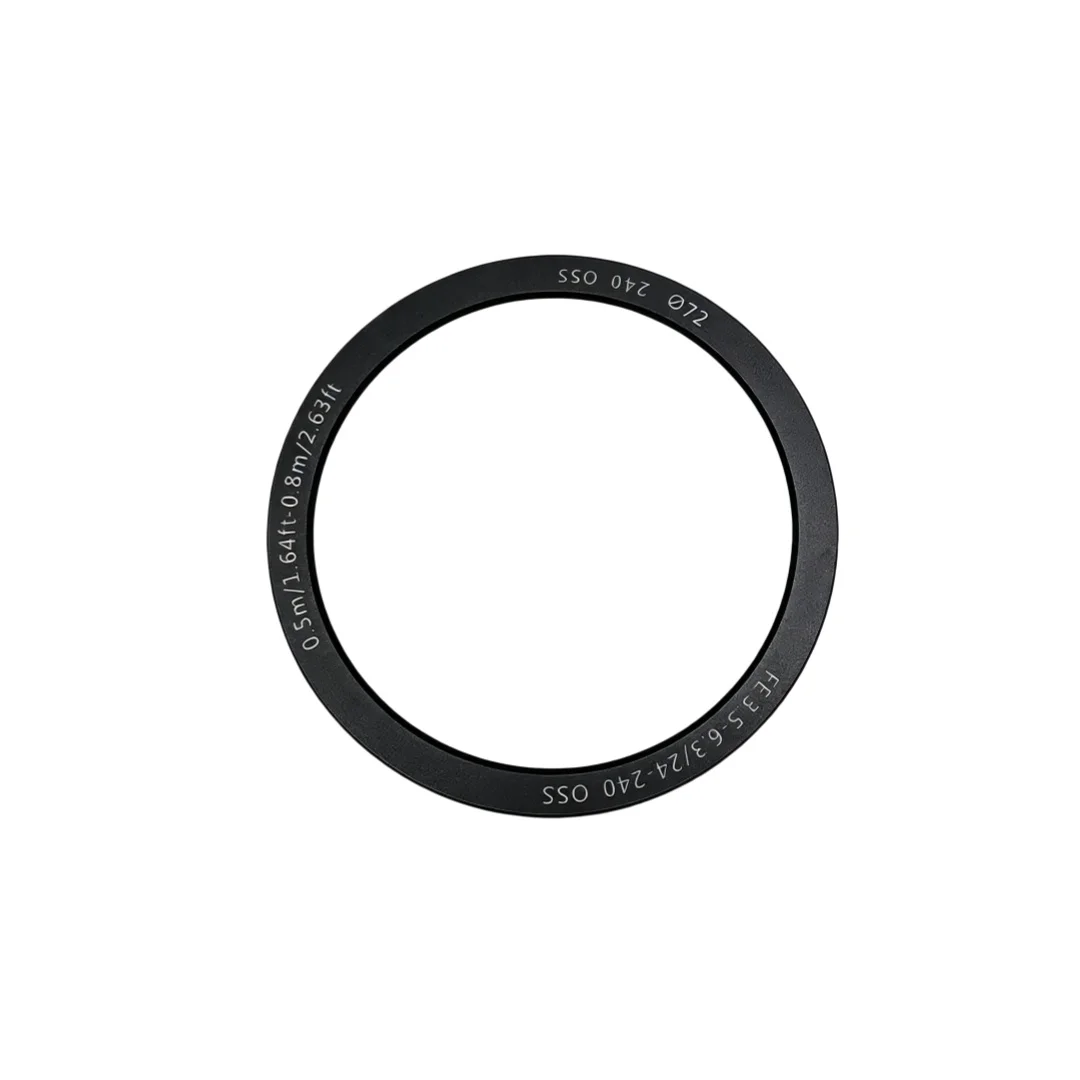 New Front Retaining Ring & Decorative UV Filter Front Ring Replacement Repair Part for Sony FE 24‑240mm F3.5‑6.3 OSS SEL24240