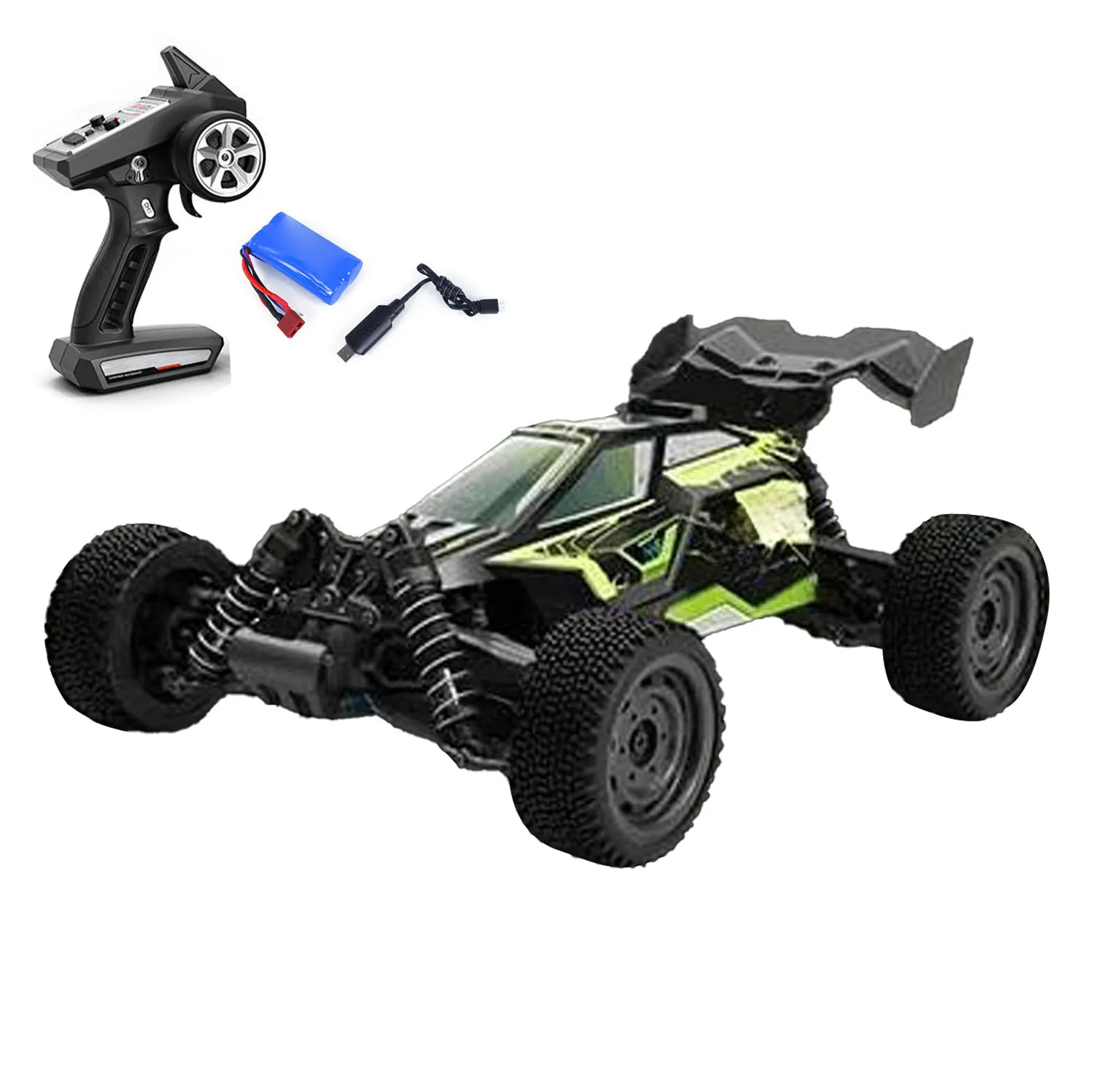 RTR 1/16 SCY 16201 4WD RC Off Road Vehicle 38KM/H Racing Version Ball Bearings Spring Damping Vehicle Car Model for Beginners