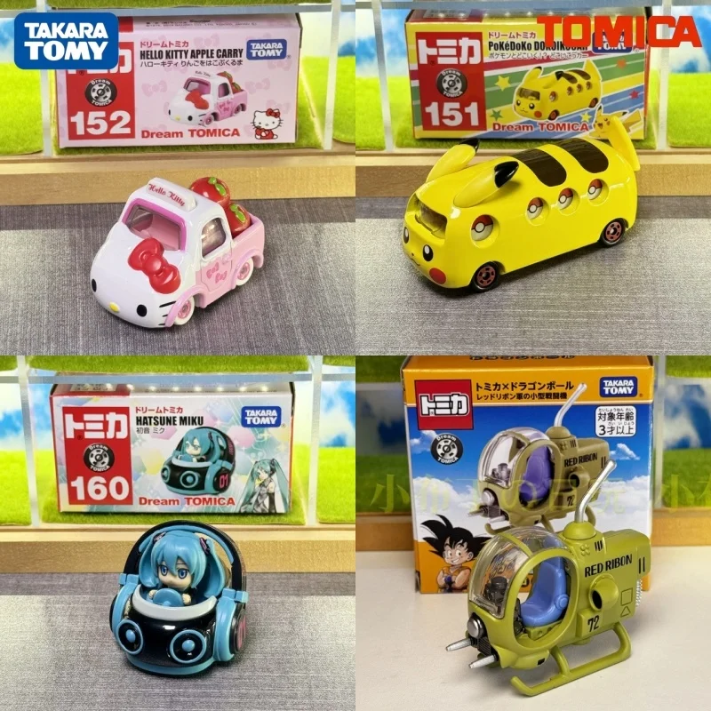 

Горячая новинка: Коллекционная модель автомобиля Takara Tomy TOMICA Dream Series в коллаборации с мультяшными героями: автобус Пикачу, Китти, Супер Марио. Мини-машинка-игрушка. Подарок.