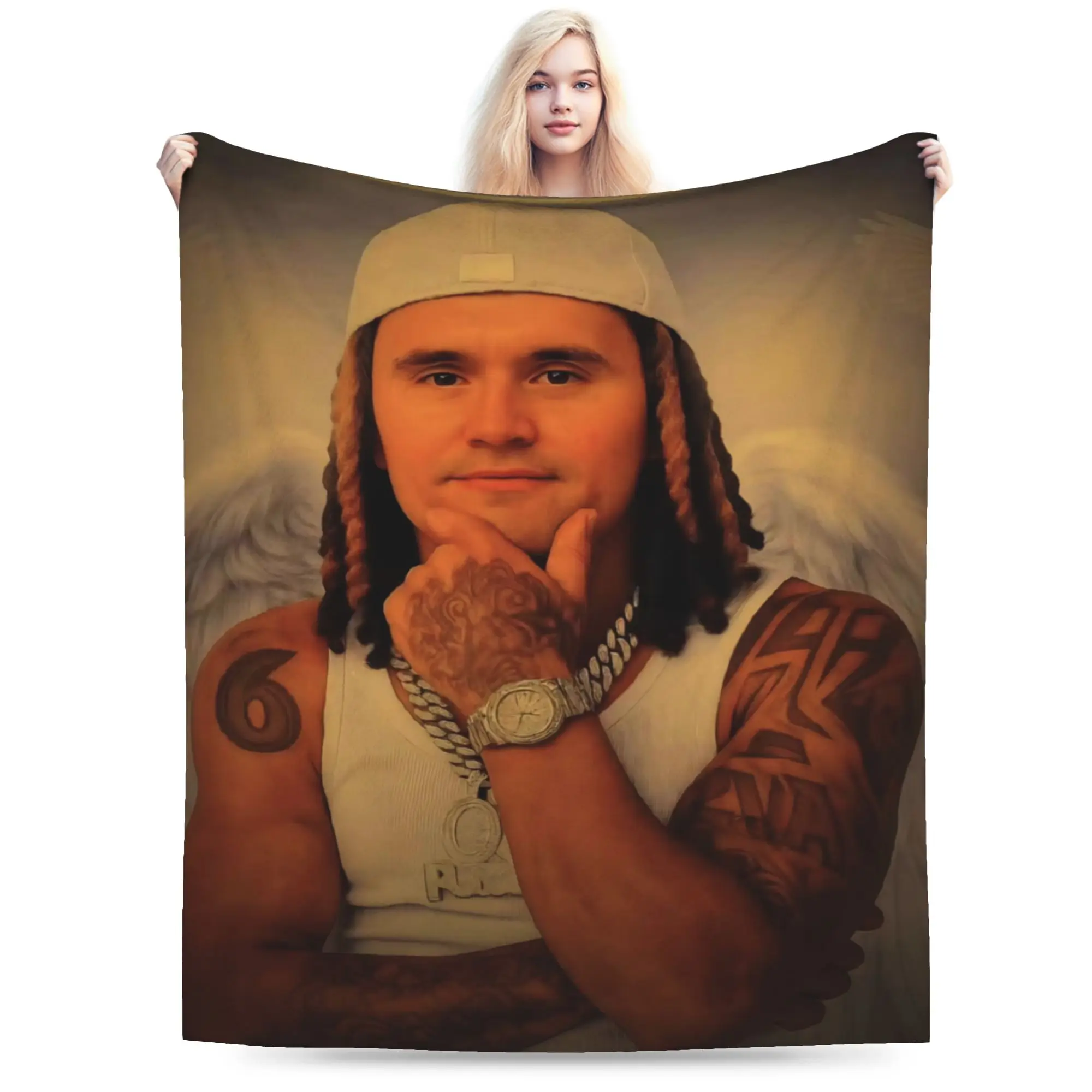 Comfort Charlie Kirk Funny Meme  Blanket Accessories Sofa Decorative  Throw Blankets Soft Fleece for Car