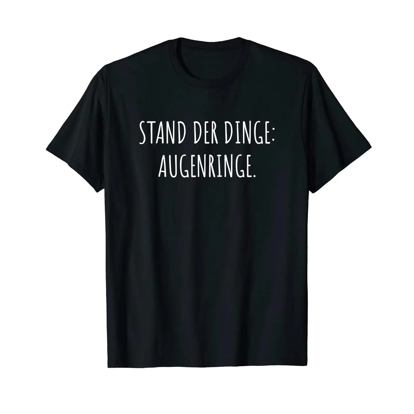 Stand Of Things Dark Circles Sleeping Tired Loafers Funny T Shirt black vintage Washed Versatile Casual designer clothes Unisex