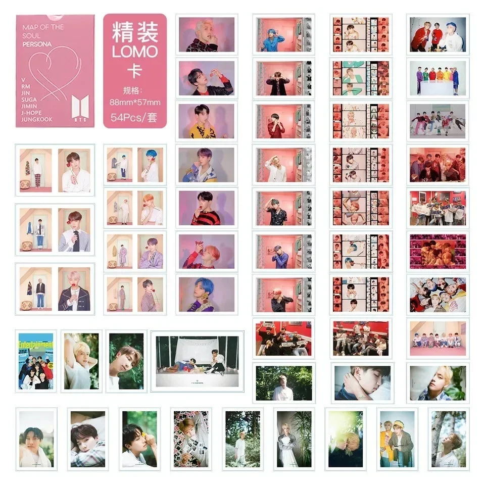 Kpop  Album Poster Cards Postcards Photo Cards Poster Photocard Lomo Card  Wall Sticker