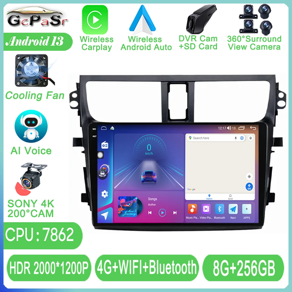 

IPS screen Android Auto Car Radio Stereo For Suzuki Celerio Alto 2015-2018 CarPlay GPS Navigation Car Accessory Support 4G LTE