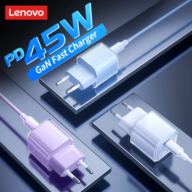 Lenovo 45W Gan Char… - image