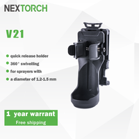 NEXTORCH V21 Spray holder, quick release sleeve, 360° swivelling, for sprayers with a diameter of 1.2-1.5 mm，Torch holder