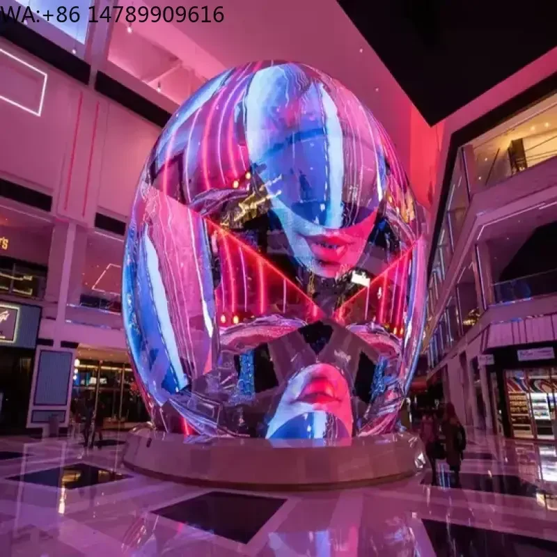 LED Flying Carpet DisplayP2.5 Metal Cabinet Sphere Advertising DisplaySuitable For Any Scenario.